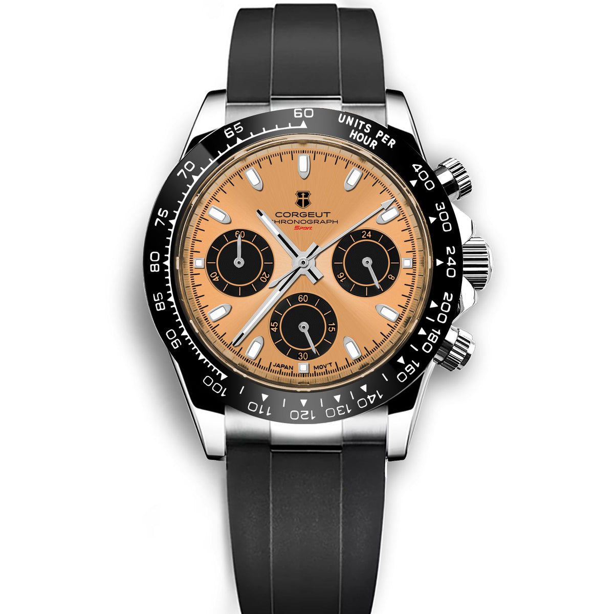 Corgeut Aurace design Multifunctional Quartz Watch 9002