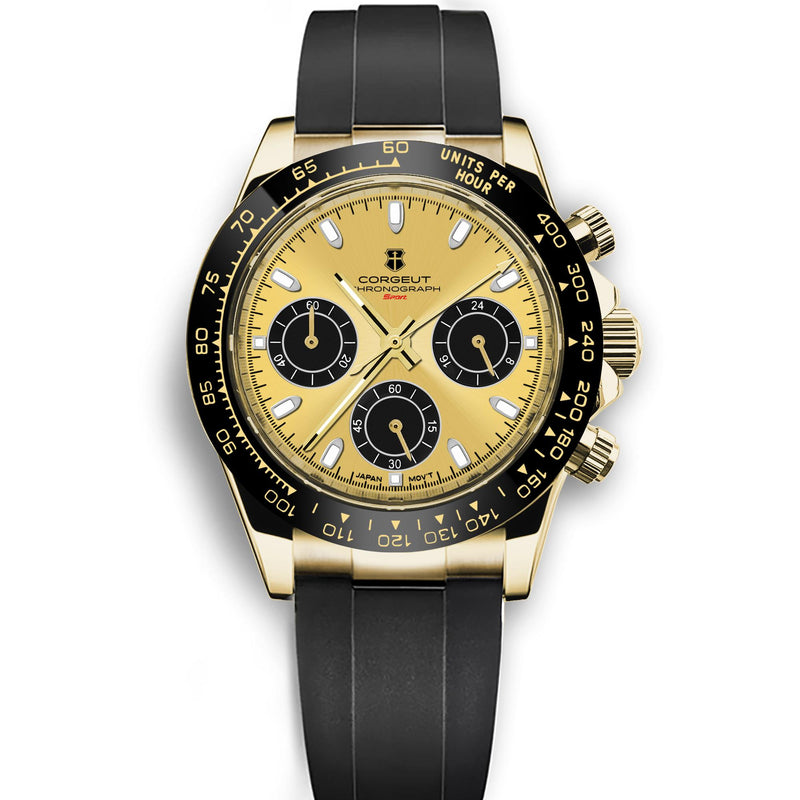 Corgeut Aurace design Multifunctional Quartz Watch 9002