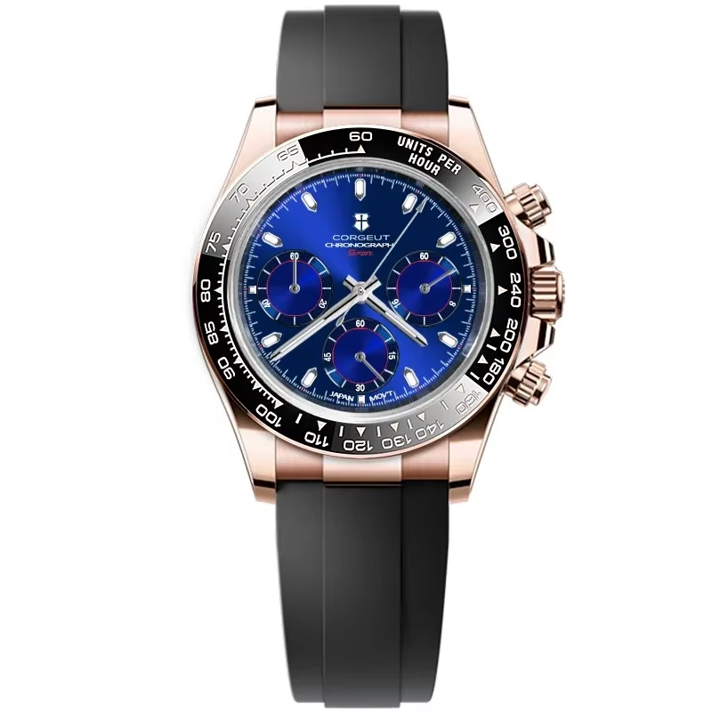 Corgeut Aurace design Multifunctional Quartz Watch 9002