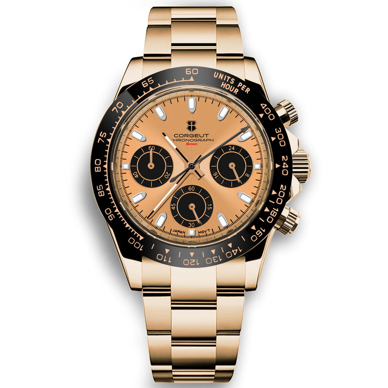 Corgeut Aurace design Multifunctional Quartz Watch 9002
